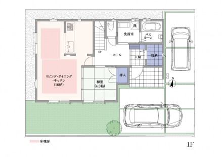 間取1F